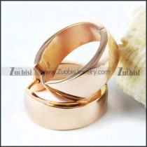 Rose Gold Glaze Stainless Steel Earring - e000020