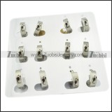 oxidation-resisting steel Cutting Earring for Ladies - e000323