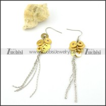 great quality Stainless Steel Plating Earring for Beautiful Girls -e000560