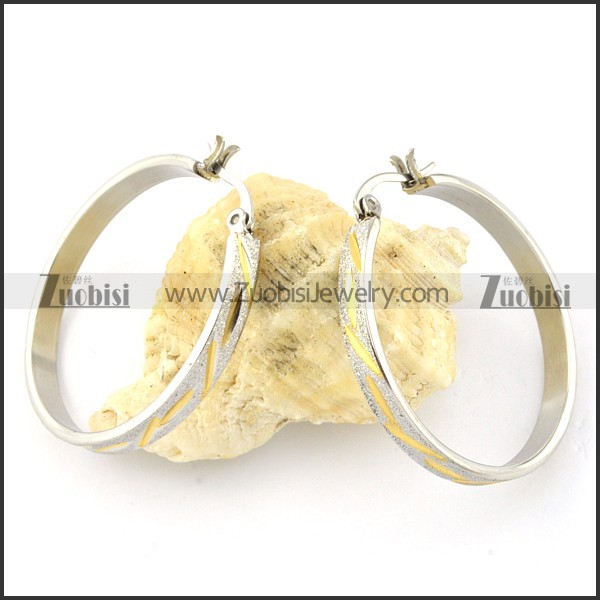 comely 316L Line Earring for Girls -e000546