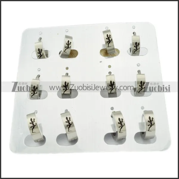 brilliant 316L Stainless Steel Cutting Earring for Ladies - e000324