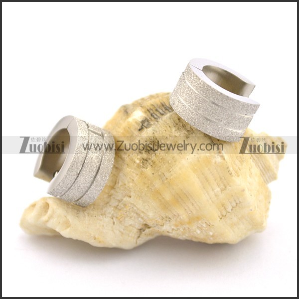 nickel free earrings in stainless steel e000915
