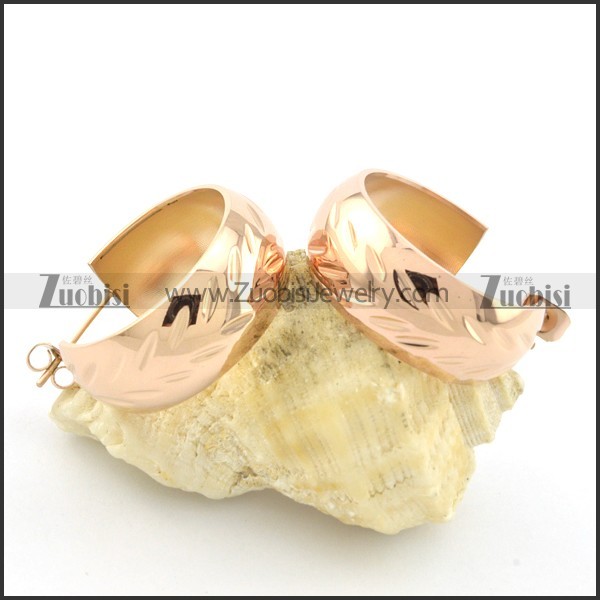 unique cutting earring e000736