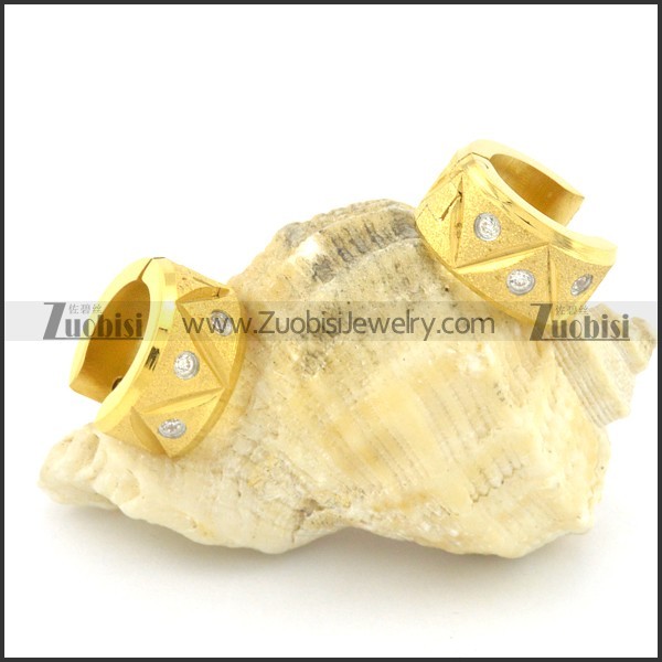 unique cutting earring e000770