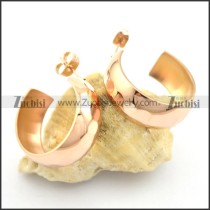 rose gold earrings for women e000910
