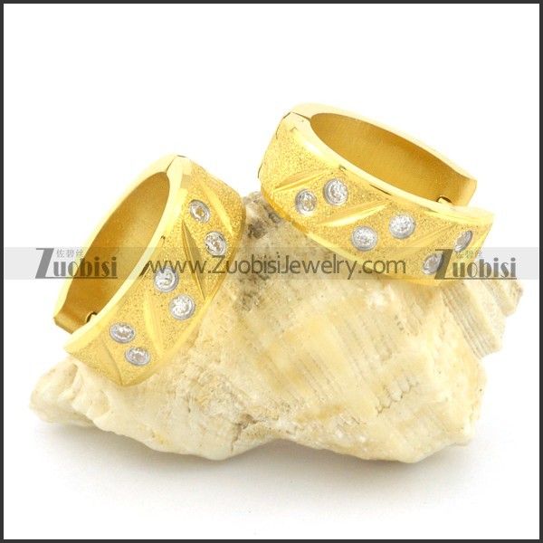 unique cutting earring e000765