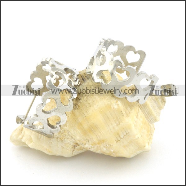 stainless steel cutting hollow earring e000742