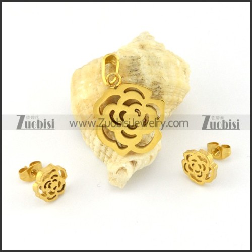 Stainless Steel Jewelry Set -s000422
