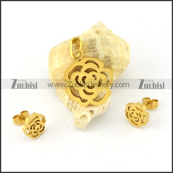 Stainless Steel Jewelry Set -s000422