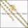 practical 316L Steel Stamping Necklace with Bracele Set - s000256