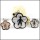 Silver Boy Stainless Steel Jewelry Set-s000014