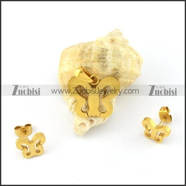 Stainless Steel Jewelry Set -s000412
