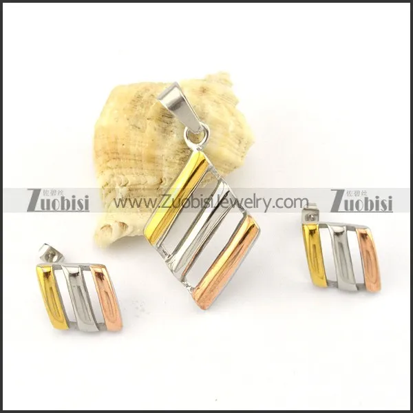 Stainless Steel Jewelry Set -s000392