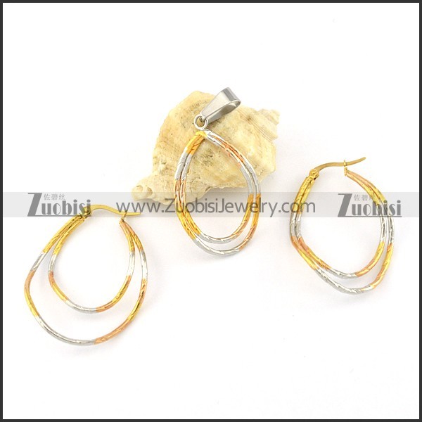 Stainless Steel Jewelry Set -s000429