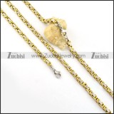 top quality 316L Stainless Steel Stamping Necklace with Bracele Set - s000238