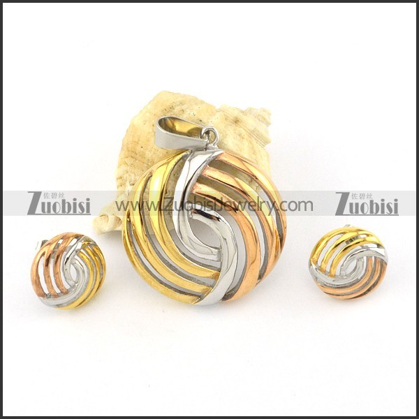 Stainless Steel Jewelry Set -s000380