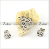 Stainless Steel Jewelry Set -s000421