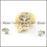 Butterfly Jewelry Sets of Pendant and Earring -s000456