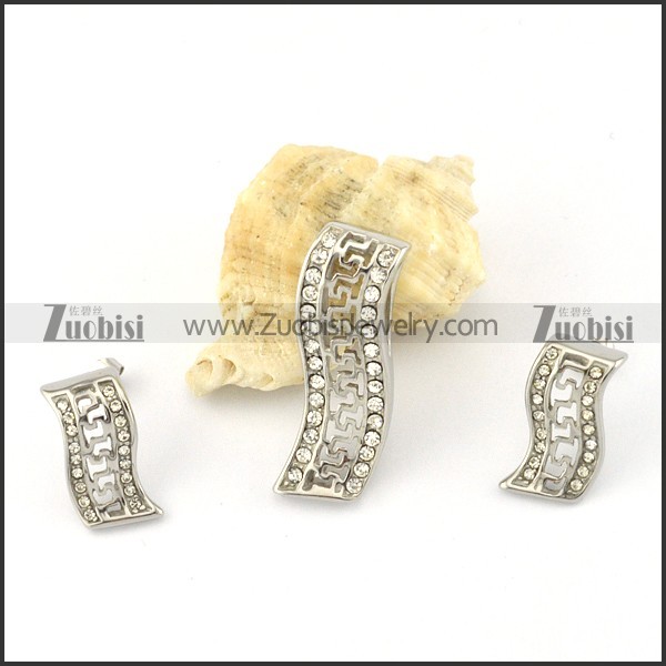 Stainless Steel Jewelry Set -s000432