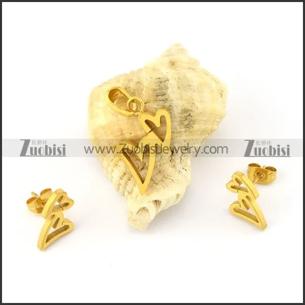 Stainless Steel Jewelry Set -s000398