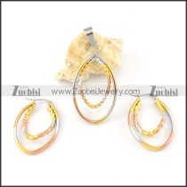 Stainless Steel Jewelry Set -s000430