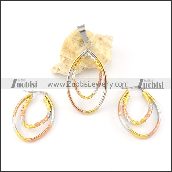 Stainless Steel Jewelry Set -s000430