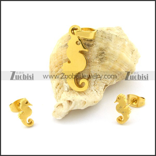 good quality nonrust steel Jewelry Set -s000677