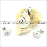 special Stainless Steel Jewelry Set -s000688