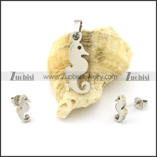 wonderful 316L Stainless Steel Jewelry Set -s000676