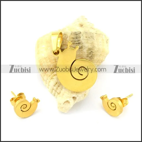 comely 316L Steel Jewelry Set -s000689