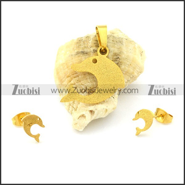 hot welcome noncorrosive steel Jewelry Set -s000679