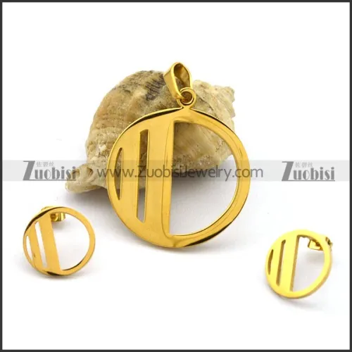 O Charm and O Earring for Cute Chirldren s001272