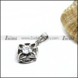 Four Clover Stainless Steel Pendant - p000106