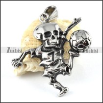Ghost Stainless Steel Pendant - p000152