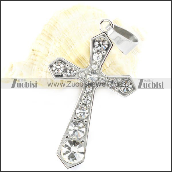 Stainless Steel Cross Pendant - p000171