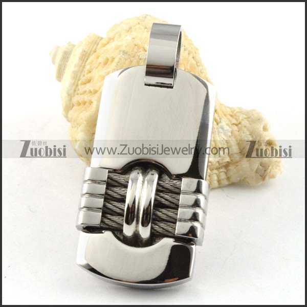 Stainless Steel Pendant - p000179