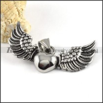Flying Wing Stainless Steel Pendant - p000156