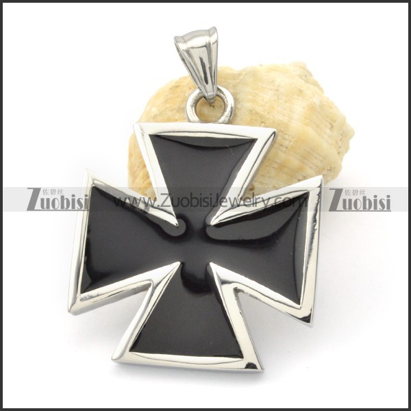 Big Stainless Steel Cross Pendants -p000346