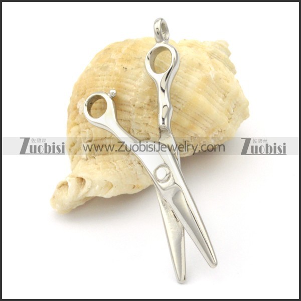 Stainless Steel Scissors Pendant -p000328