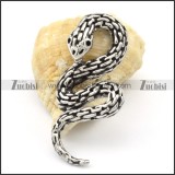 Stainless Steel Snake Pendant -p000312