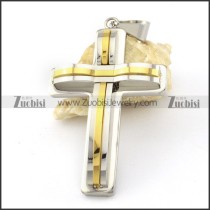 nice-looking nonrust steel Cross Pendants - p000581