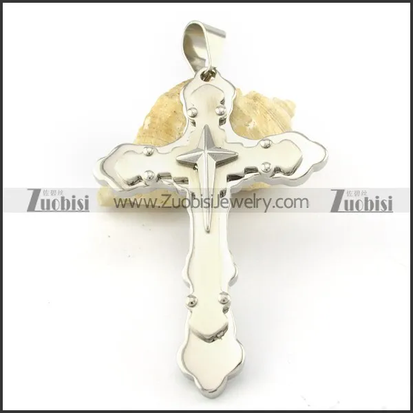pleasant noncorrosive steel Cross Pendants - p000563