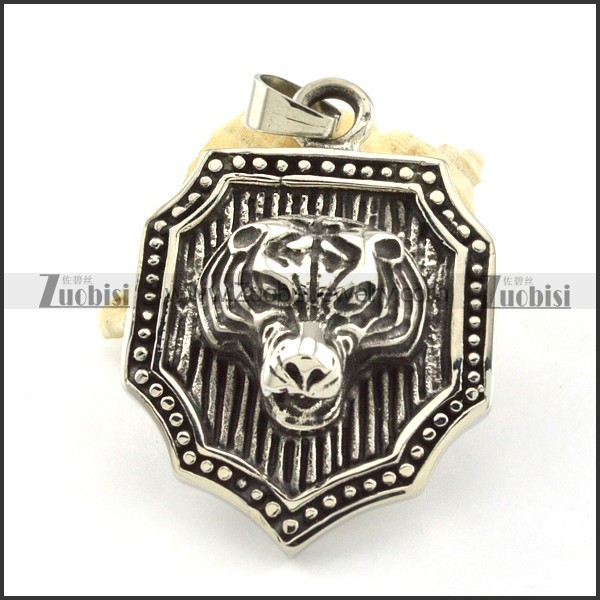 enjoyable Steel Tiger Pendants for men & bikers - p000480