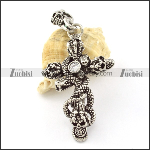 Stainless Steel Cross Pendant -p000760