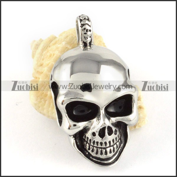 Stainless Steel Skull Pendants -p000337