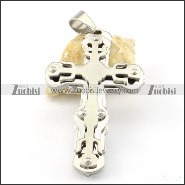 oxidation-resisting steel Cross Pendants - p000547