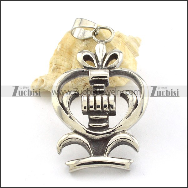 good quality 316L Pendants for men & bikers - p000486