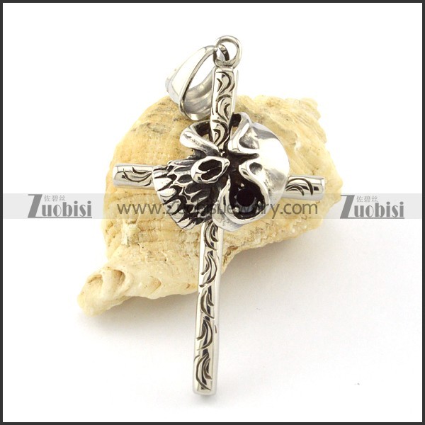 Stainless Steel Cross Pendant -p000768