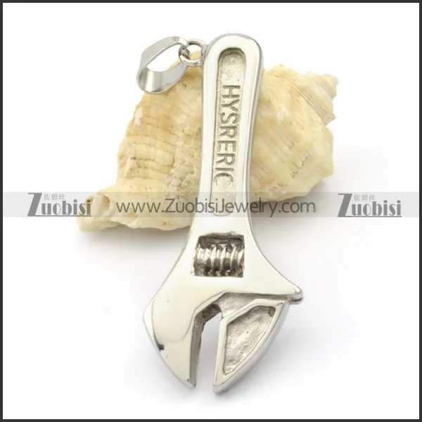 Stainless Steel Clyburn Spanner Pendant -p000329