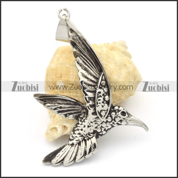 Stainless Steel Flyer Pendant -p000308